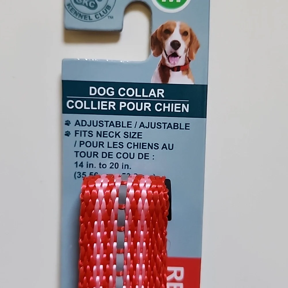 REFLECTIVE ADJUSTABLE DOG COLLAR